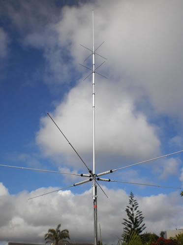 QRZ Now - The giant Collins HF discone antenna at the